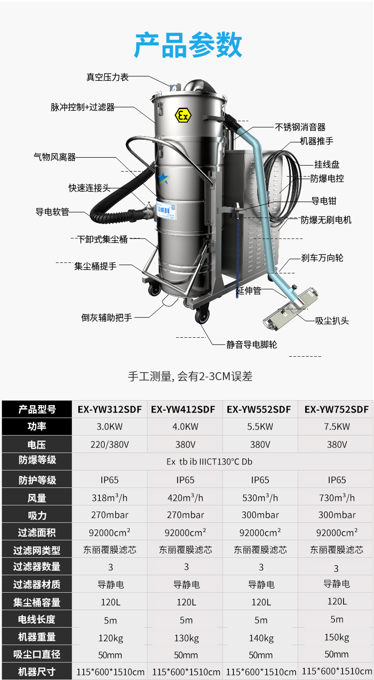 粉尘防爆吸尘器-8