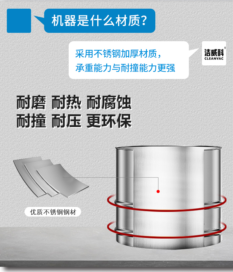 洁威科600℃耐高温吸尘器